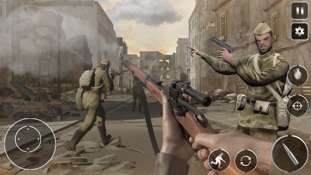 Call Of Courage : WW2 Shooting [MOD: Все разблокировано] - Скриншот 5