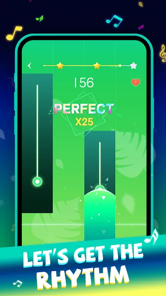 Beat Piano Dance:music game (Маджик Пиано Тайлз) [MOD: Premium/Unlocked] - Скриншот 3