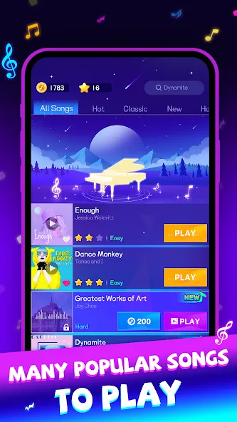 Beat Piano Dance:music game (Маджик Пиано Тайлз) [MOD: Premium/Unlocked] - Скриншот 5