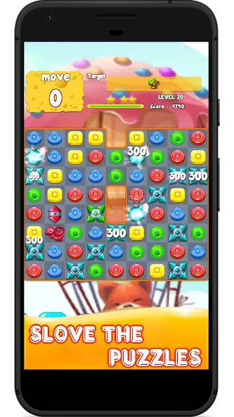 Candy 2024-Candy Match 3 Game (Кэнди 2023) [MOD: Много монет/Энергии] - Скриншот 3