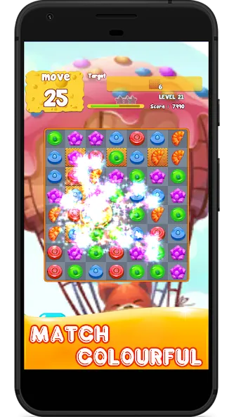 Candy 2024-Candy Match 3 Game (Кэнди 2023) [MOD: Много монет/Энергии] - Скриншот 4