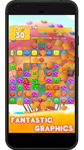 Candy 2024-Candy Match 3 Game (Кэнди 2023) [MOD: Много монет/Энергии] - Скриншот 5