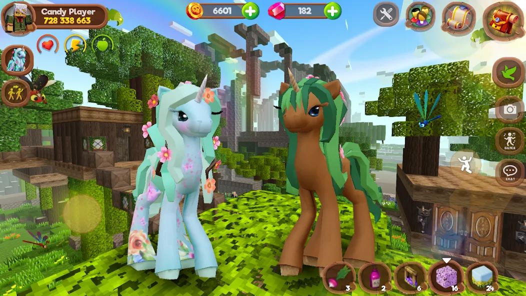 Pony World Craft [MOD: Много монет/Энергии] - Скриншот 3