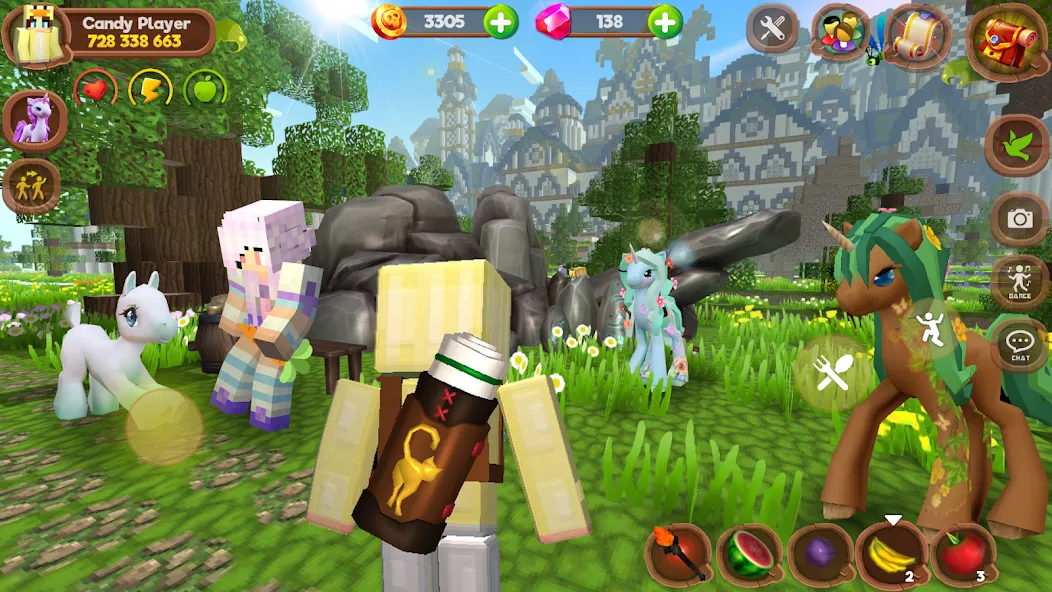 Pony World Craft [MOD: Много монет/Энергии] - Скриншот 4