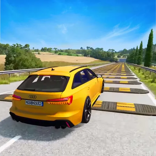 Beam Drive Road Crash 3D Games (Бим Драйв Роад Краш 3Д Геймс) [MOD: Mega Mod/Меню] - Скриншот 1
