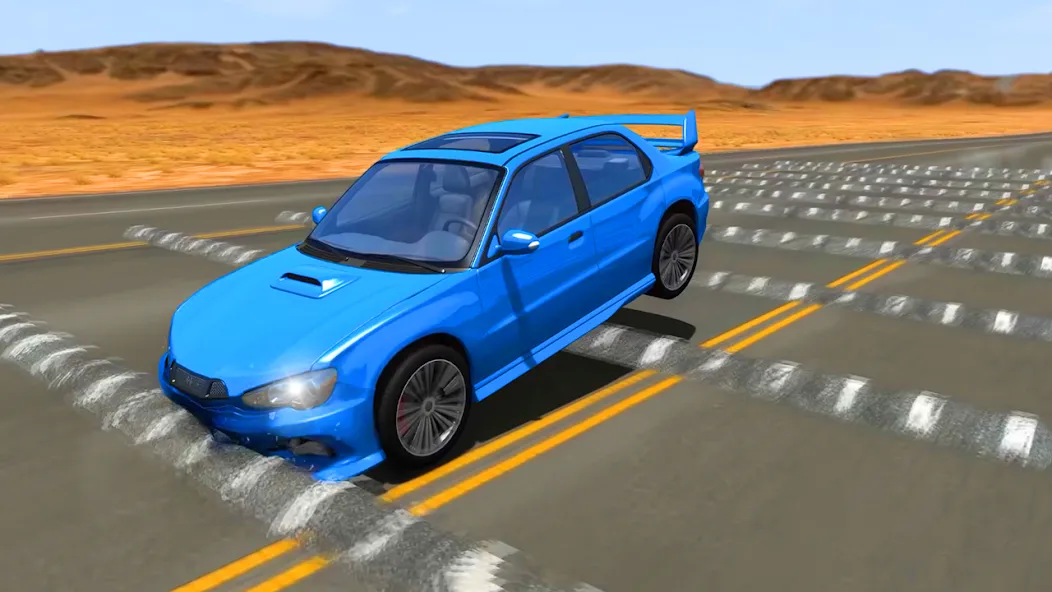 Beam Drive Road Crash 3D Games (Бим Драйв Роад Краш 3Д Геймс) [MOD: Mega Mod/Меню] - Скриншот 2