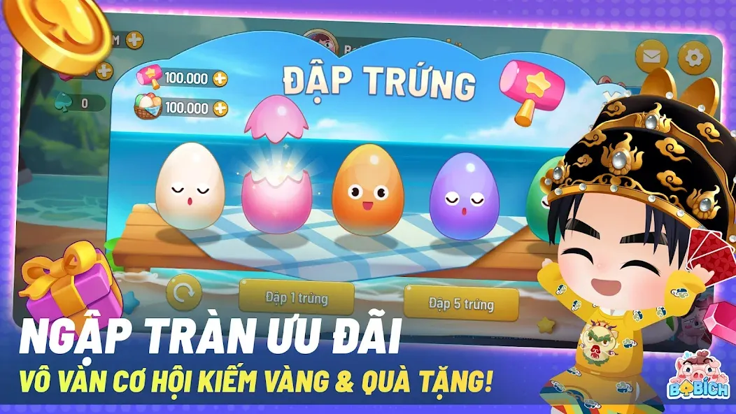 Ba Bich — Tien Len Mien Nam [MOD: Premium/Unlocked] - Скриншот 5