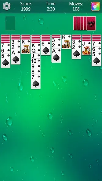 Spider Solitaire Fun (Спайдер Солитер Фан) [MOD: Все разблокировано] - Скриншот 4