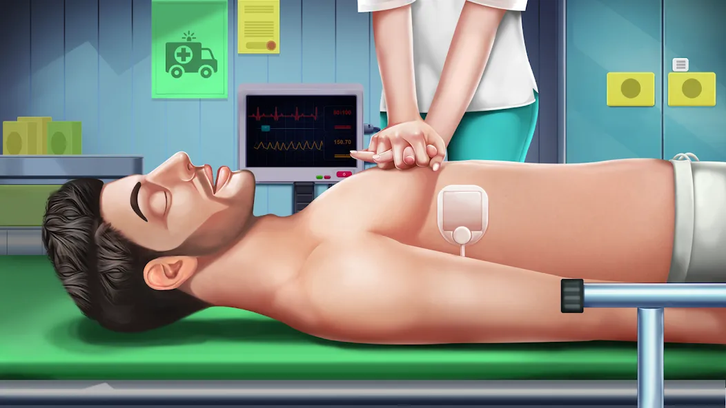 Doctor Hospital Games Offline [MOD: Много монет/Энергии] - Скриншот 4