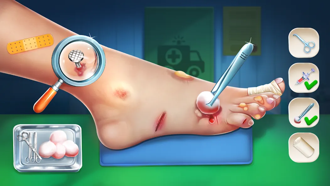Doctor Hospital Games Offline [MOD: Много монет/Энергии] - Скриншот 5