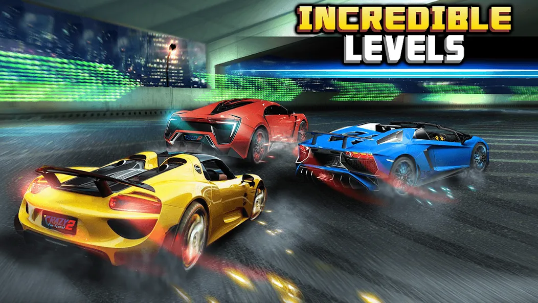 Crazy for Speed 2 (Крэйзи фо Спид 2) [MOD: Мод Меню/Взлом] - Скриншот 2