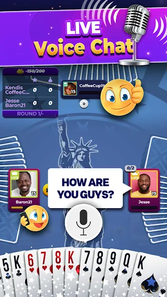 VIP Spades — Online Card Game (ВИП Спейдс) [MOD: Меню/Много денег] - Скриншот 5
