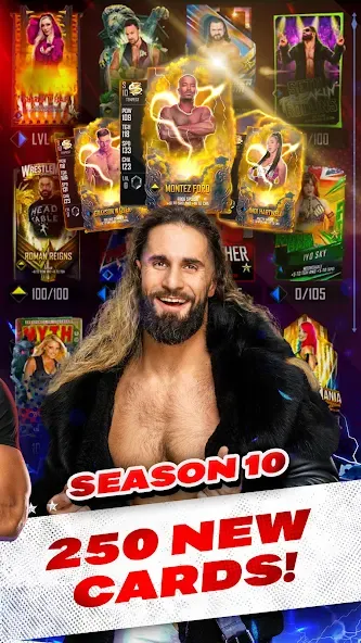 WWE SuperCard — Battle Cards (ВВЕ СуперКард) [MOD: Бесконечные деньги] - Скриншот 2