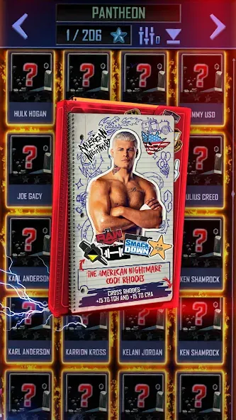 WWE SuperCard — Battle Cards (ВВЕ СуперКард) [MOD: Бесконечные деньги] - Скриншот 3