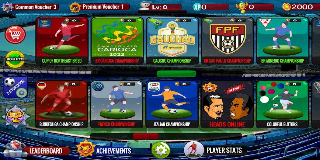 Button Football [MOD: Бесконечные деньги] - Скриншот 3