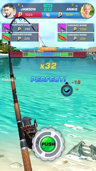Fishing Rival 3D (Фишинг Ривал 3Д) [MOD: Все разблокировано] - Скриншот 5