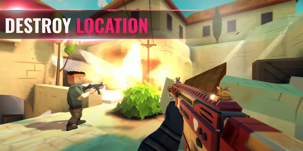 Tactic Shot: FPS Action 4v4 (Тактический выстрел) [MOD: Разблокировано] - Скриншот 4