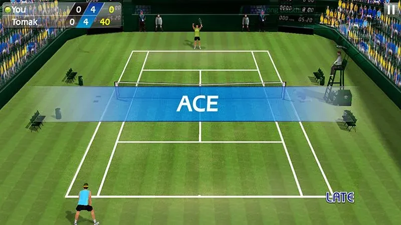 3D Tennis [MOD: Меню/Много денег] - Скриншот 2