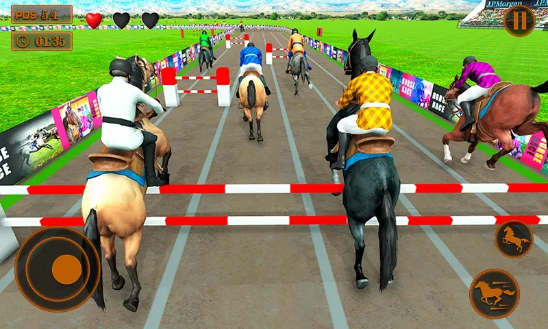 Mounted Horse Racing Games [MOD: Все разблокировано] - Скриншот 1