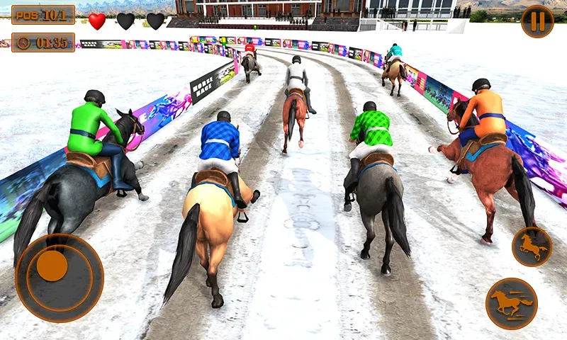 Mounted Horse Racing Games [MOD: Все разблокировано] - Скриншот 3