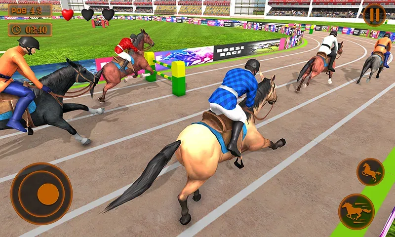 Mounted Horse Racing Games [MOD: Все разблокировано] - Скриншот 4