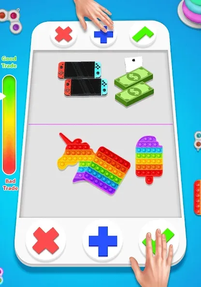 fidget trading: trade toys 3D (фиджет трейдинг) [MOD: Мод Меню/Взлом] - Скриншот 3