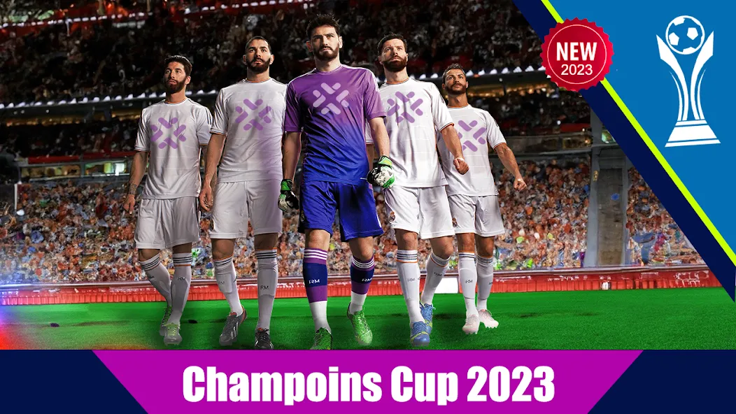 Football World Soccer Cup 2023 (Футбольный мировой ударник футбол) [MOD: Много монет/Энергии] - Скриншот 1