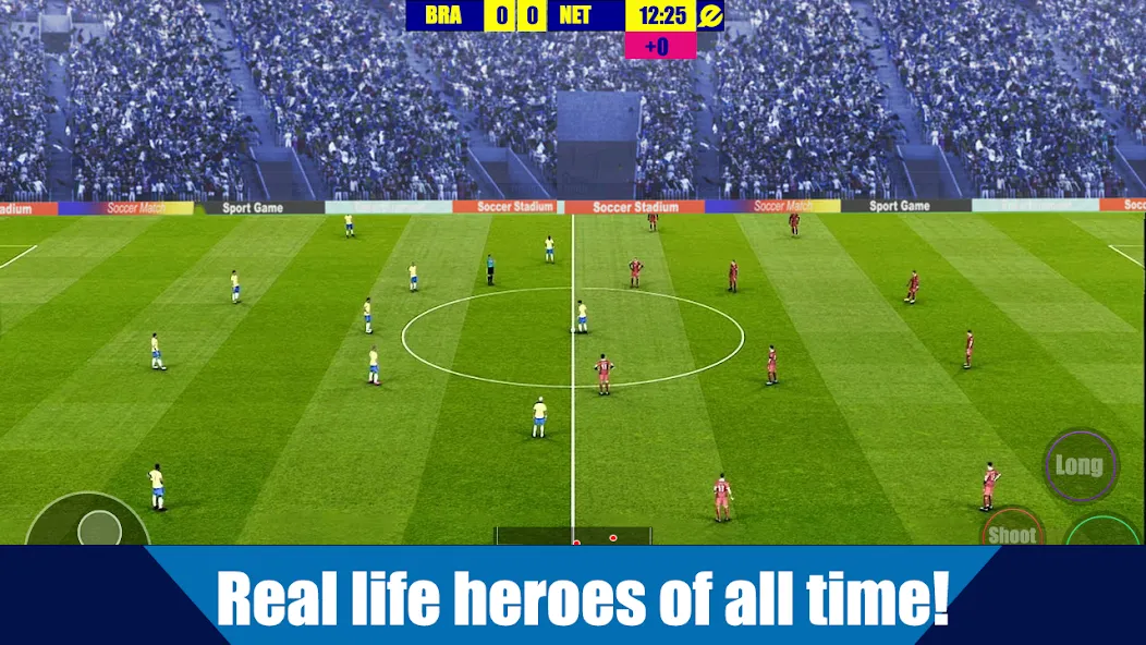 Football World Soccer Cup 2023 (Футбольный мировой ударник футбол) [MOD: Много монет/Энергии] - Скриншот 2