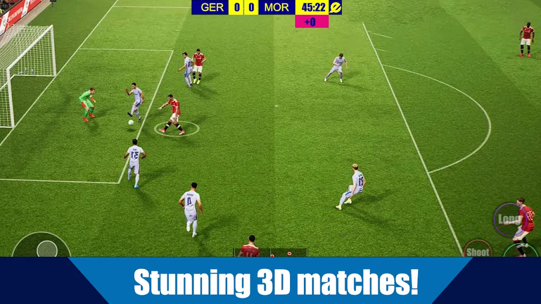 Football World Soccer Cup 2023 (Футбольный мировой ударник футбол) [MOD: Много монет/Энергии] - Скриншот 5