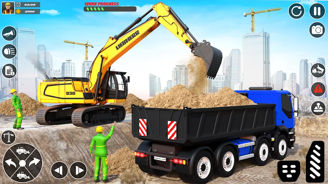 City Builder Construction Sim (Сити Билдер Констракшн Сим) [MOD: Все открыто] - Скриншот 1