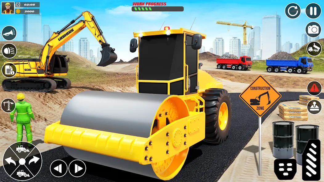 City Builder Construction Sim (Сити Билдер Констракшн Сим) [MOD: Все открыто] - Скриншот 2