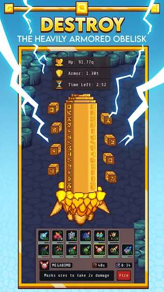 Idle Obelisk Miner (Айдл Обелиск Майнер) [MOD: Бесконечные деньги] - Скриншот 4