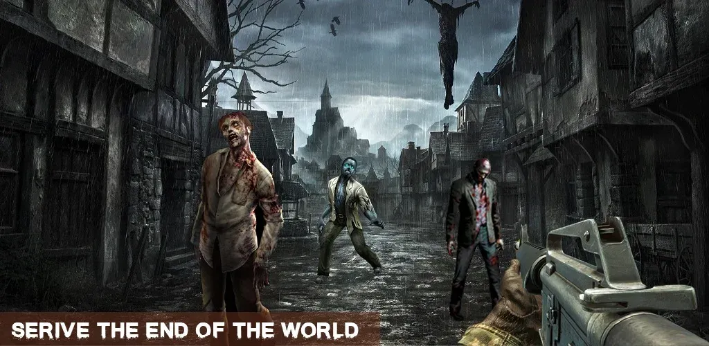 Zombie Games 3d 2024 : fps War [MOD: Меню/Много денег] - Скриншот 5