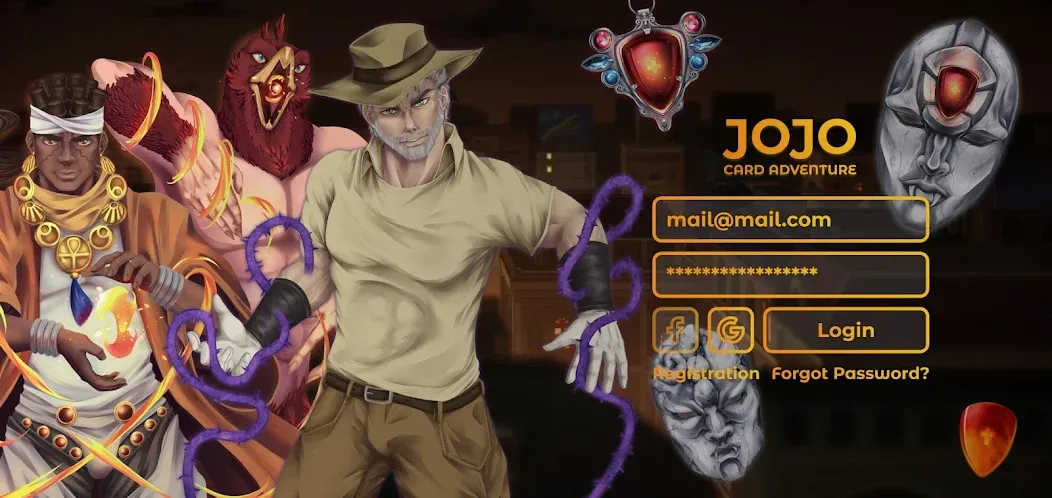 JOJO: Card Adventure－TCG & CCG (Джоджо) [MOD: Много монет/Энергии] - Скриншот 2