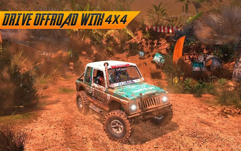 Offroad Jeep Driving Simulator [MOD: Все открыто] - Скриншот 3