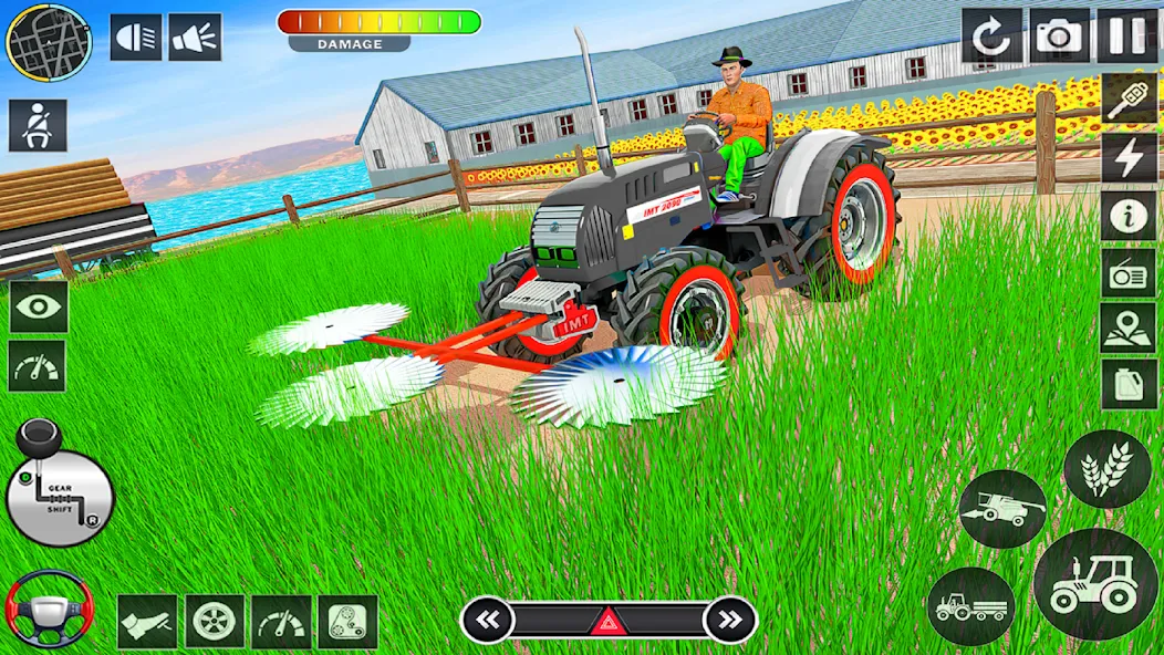 Big Tractor Farming Simulator (Биг Трактор Фарминг Симулятор) [MOD: Мод Меню/Взлом] - Скриншот 4