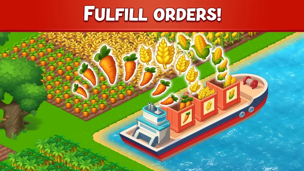Farm City: Farming & Building (Фарм Сити) [MOD: Premium/Unlocked] - Скриншот 3