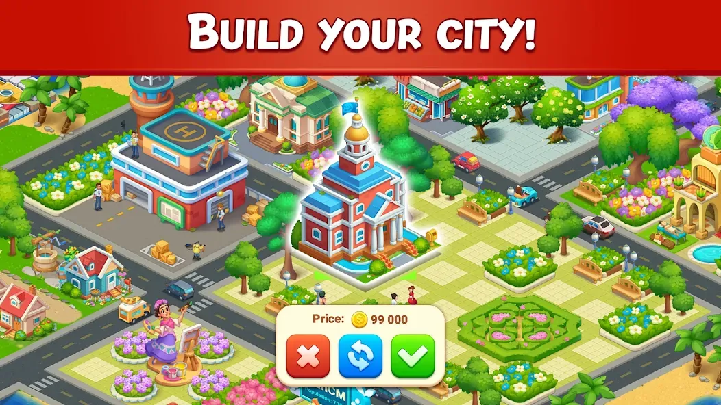 Farm City: Farming & Building (Фарм Сити) [MOD: Premium/Unlocked] - Скриншот 4