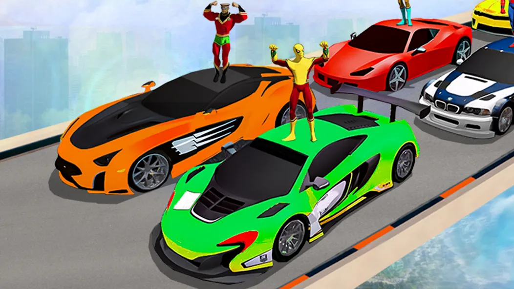 TopRace: Fast Car Simulator (Рамп Кар Гейм) [MOD: Разблокировано] - Скриншот 1