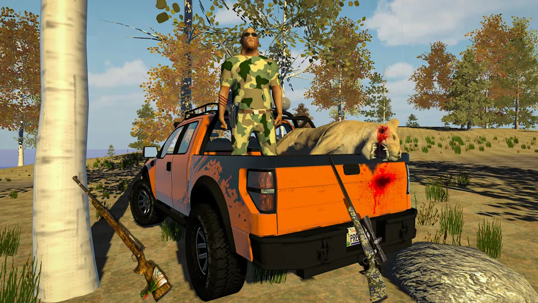 Animal Hunting -Shooting Games (Энимал Хантинг) [MOD: Все разблокировано] - Скриншот 1