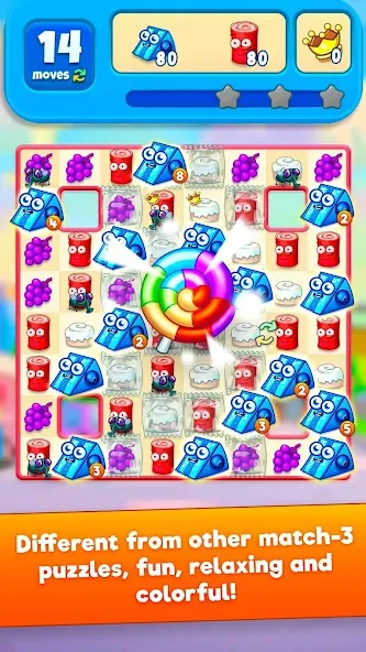 Sugar Heroes — match 3 game [MOD: Все разблокировано] - Скриншот 1