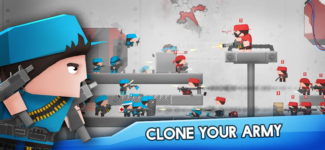 Clone Armies: Battle Game (Клоун армии) [MOD: Разблокировано] - Скриншот 1