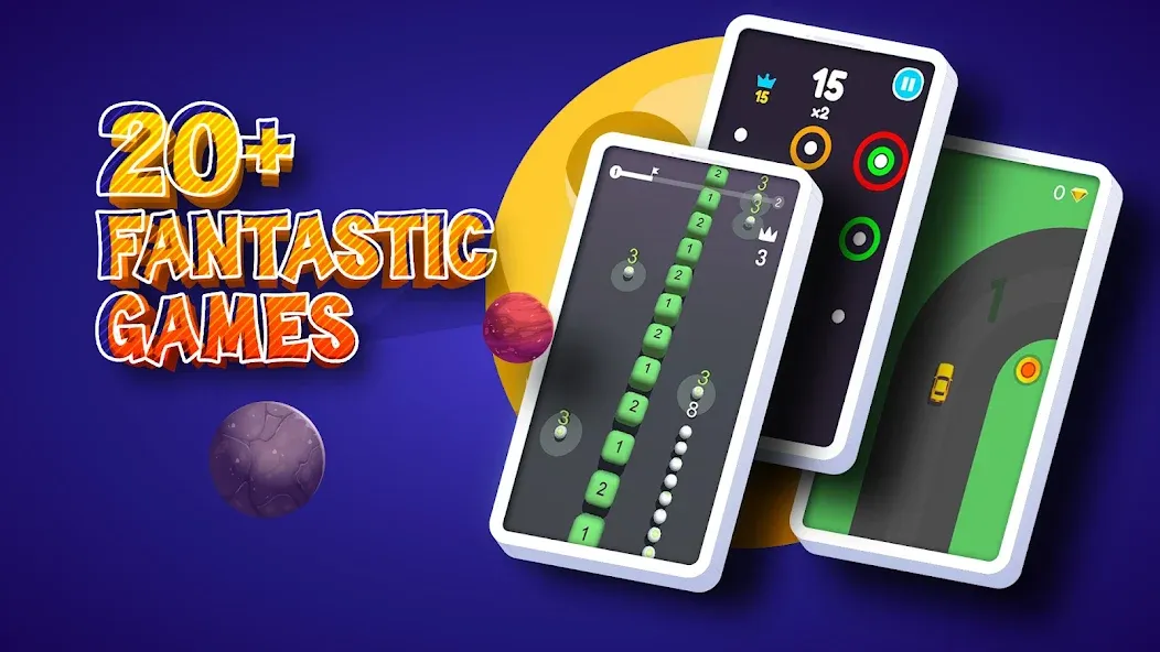GameFinity: Arcade Mini games [MOD: Меню/Много денег] - Скриншот 4