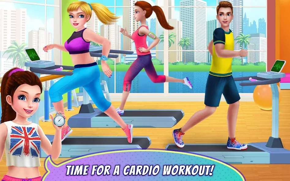 Fitness Girl — Dance & Play [MOD: Меню/Много денег] - Скриншот 5