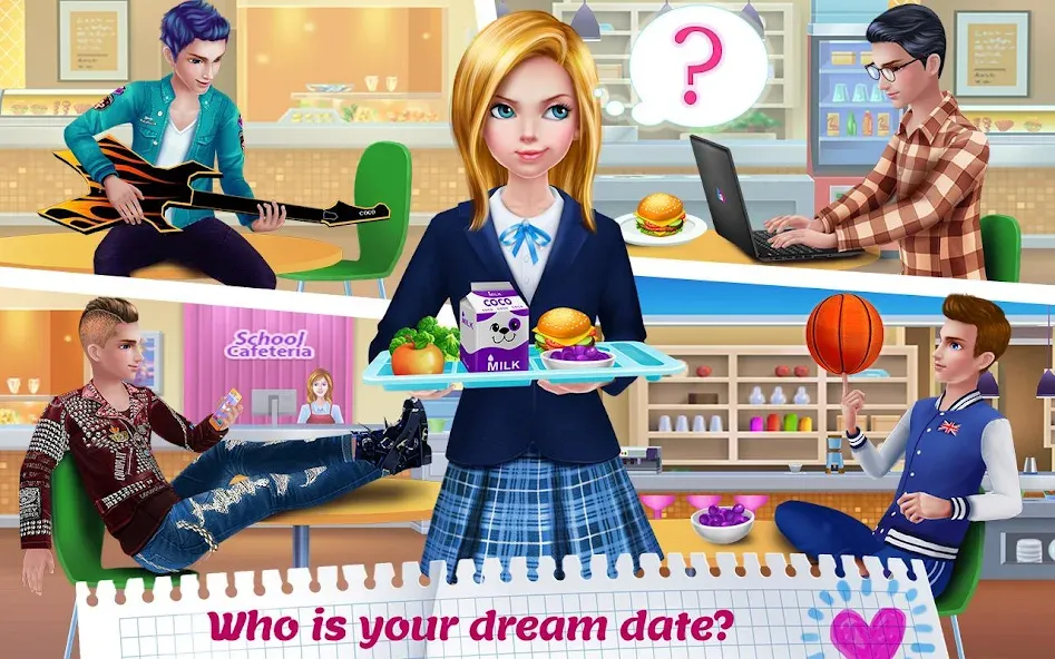 High School Crush — Love Story [MOD: Все открыто] - Скриншот 2