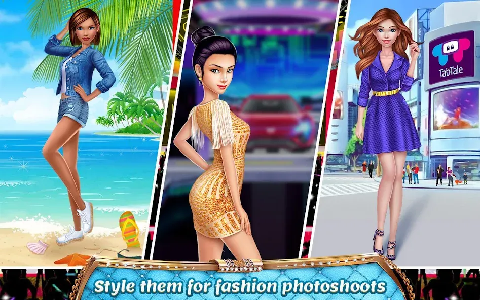 Stylist Girl: Make Me Fabulous [MOD: Меню/Много денег] - Скриншот 1