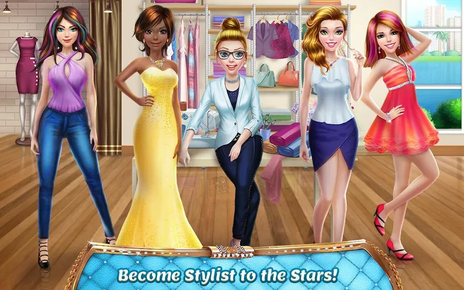 Stylist Girl: Make Me Fabulous [MOD: Меню/Много денег] - Скриншот 5