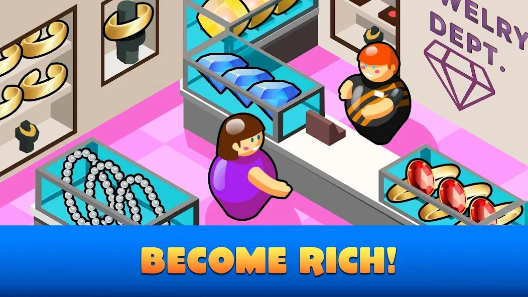 Idle Supermarket Tycoon－Shop (Айдл Супермаркет Тайкун) [MOD: Мод Меню/Взлом] - Скриншот 4