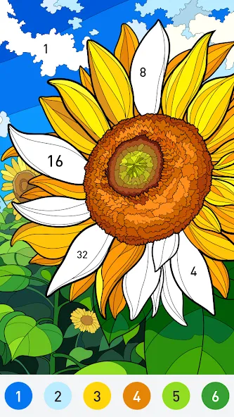 Color Now — color by number (Цолор Ноу) [MOD: Много монет/Энергии] - Скриншот 2
