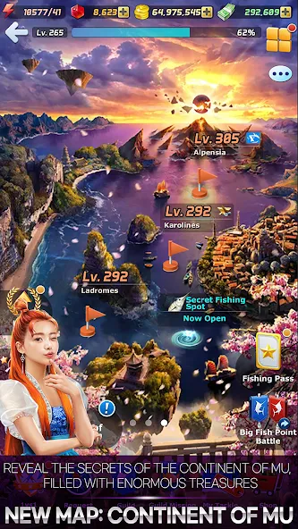 Ace Fishing: Wild Catch [MOD: Mega Mod/Меню] - Скриншот 2